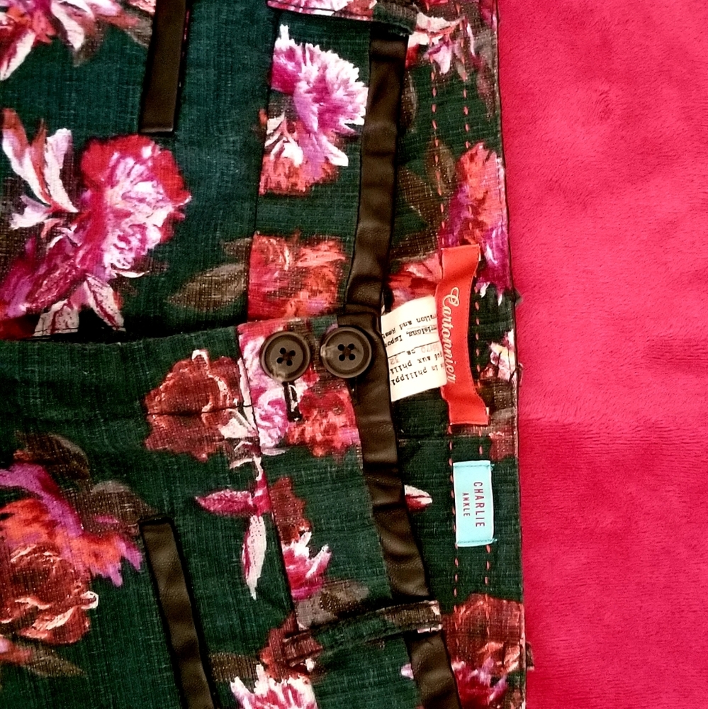 Cartonnier Charlie Floral Cropped Pants